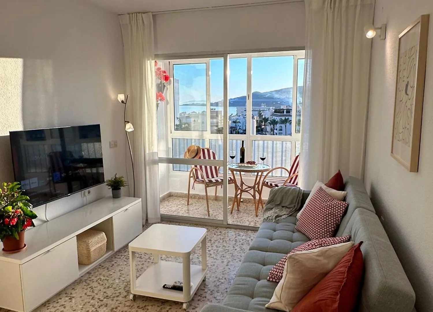 Shr055 Apartamento Playa Torrecilla Con Piscina Nerja 0*,